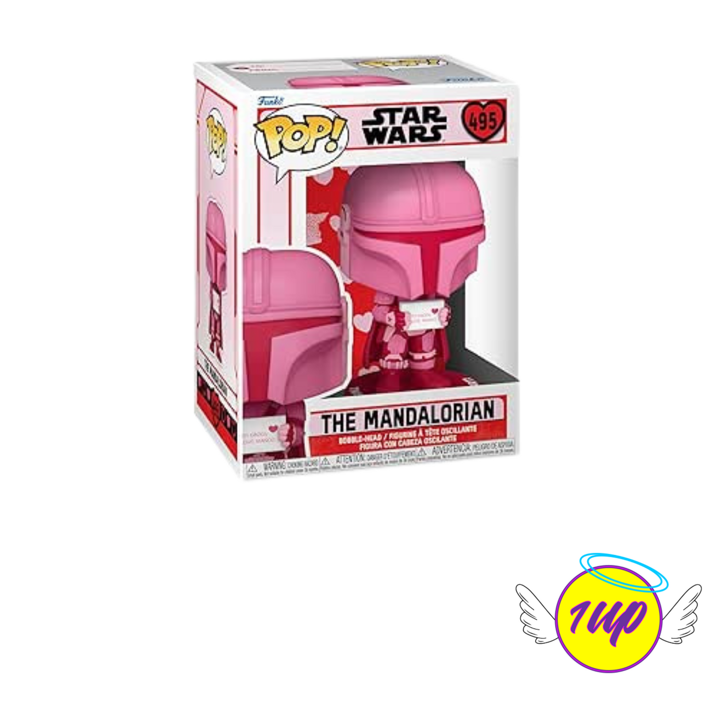 Funko Pop ! Star Wars : Valentines The Mandalorian (495)