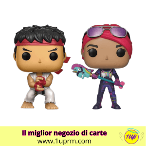 Funko Pop ! Street Fighter Fortnite : Ryu With Brite Bomber (2 Pack) - 1UP