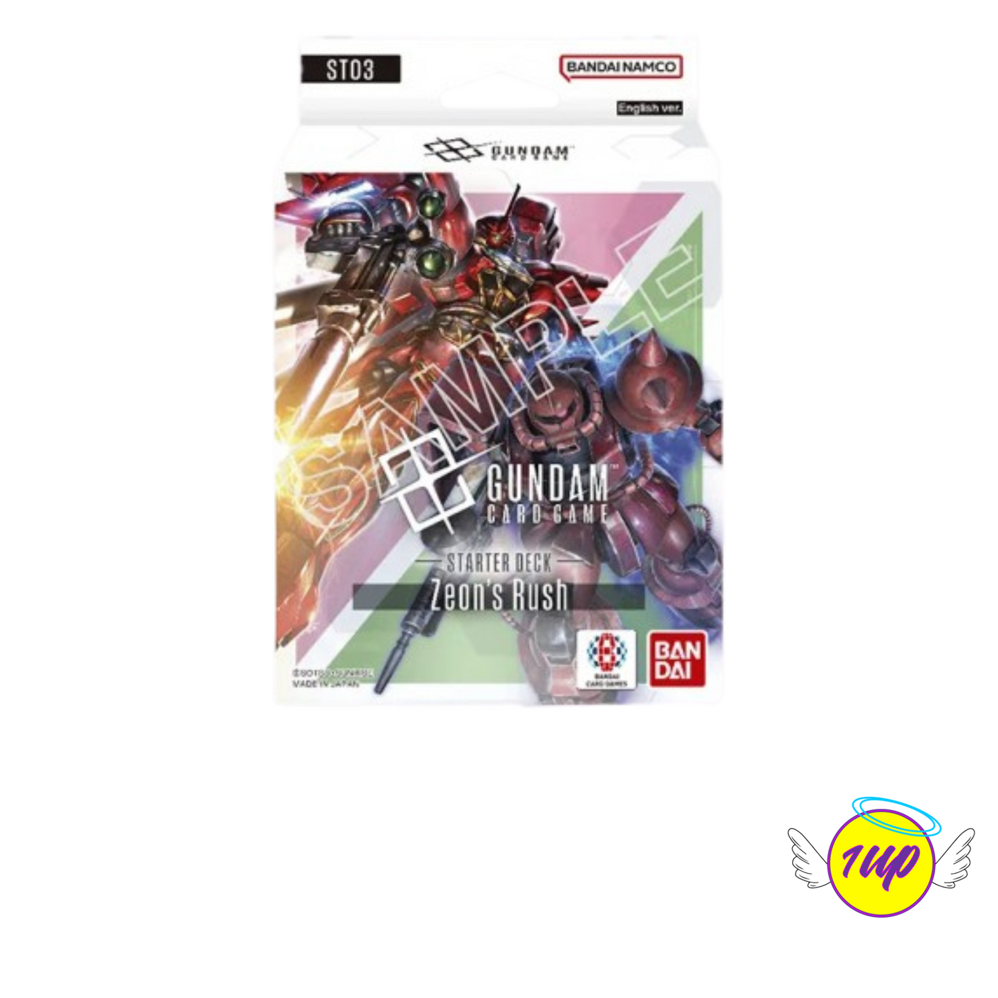 Gundam Card Game Starter Deck: Zeon’s Rush [ST-03] (ENG)