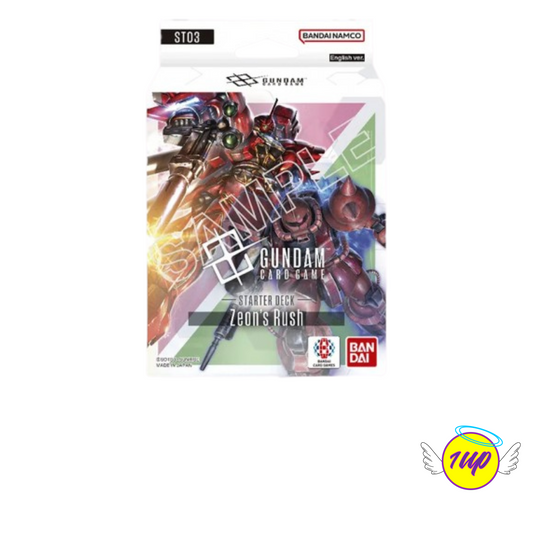 Gundam Card Game Starter Deck: Zeon’s Rush [ST-03] (ENG)