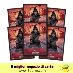 Disney Lorcana : Matte Finish "Mulan" (65 Sleeves) - 1UP