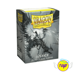 Dragon Shield Matte Dual Sleeves - Justice (100 Sleeves) - 1UP