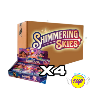 Disney Lorcana : Shimmering Skies : Case Da 4 Box (ENG)