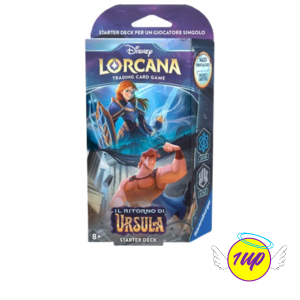 starter deck lorcana zaffiro acciaio