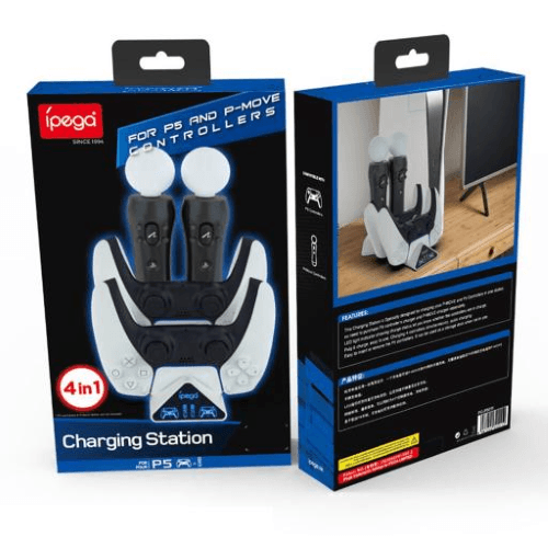 Ipega Charging Station PS5 and P-Move Controllers - 1UP