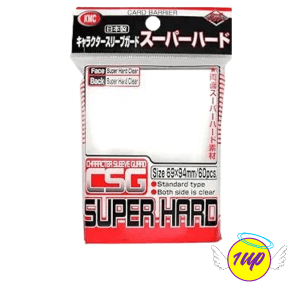 KMC Standard Sleeves - Clear Mat & Clear(60 Sleeves) - 1UP