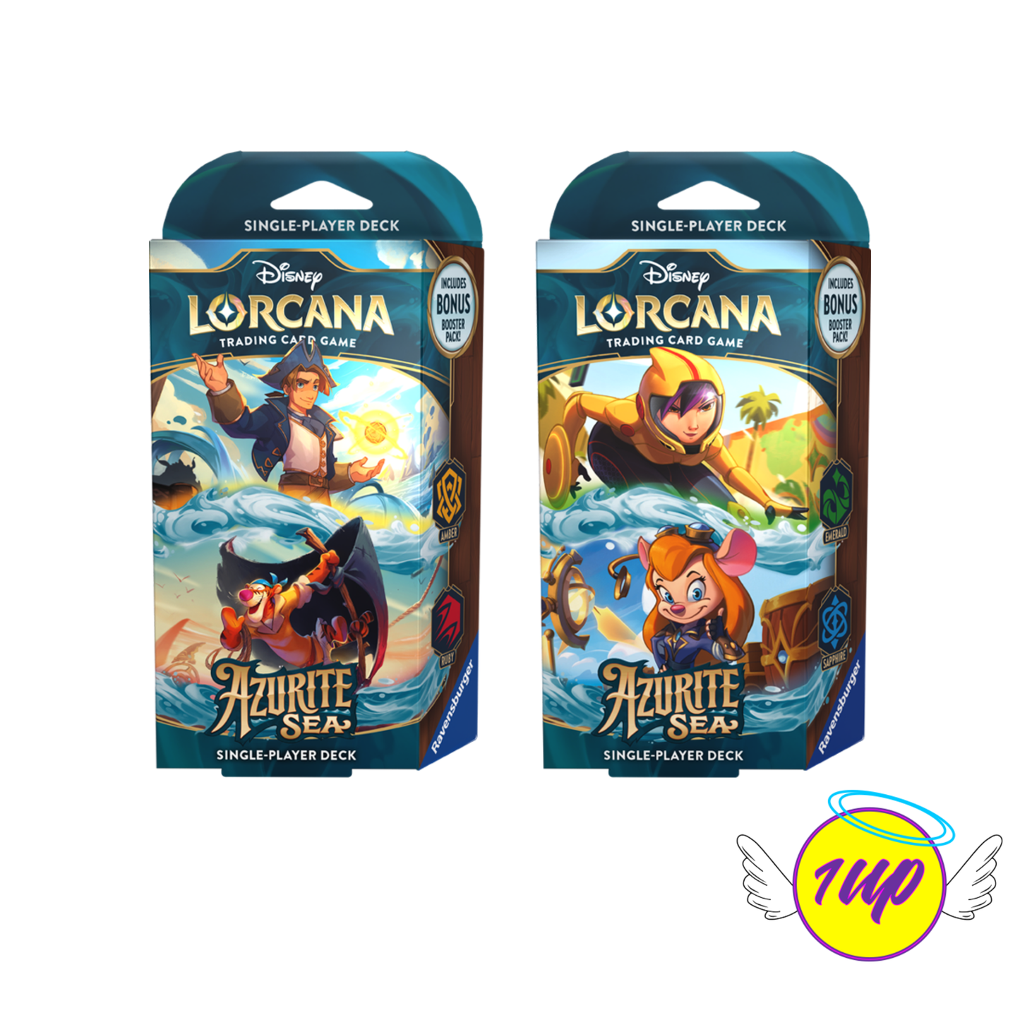 Disney Lorcana : Azurite Sea : Bundle Starter Deck (ENG)