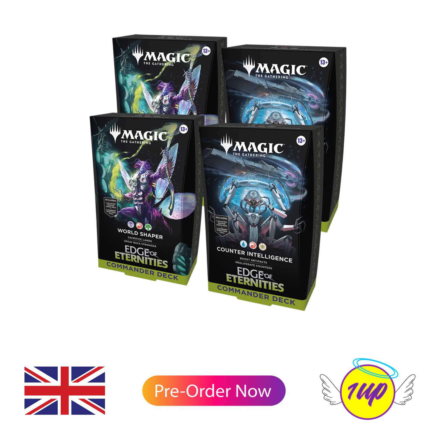 Magic The Gathering : Edge Of Eternities Commander Deck x 2 (ENG)