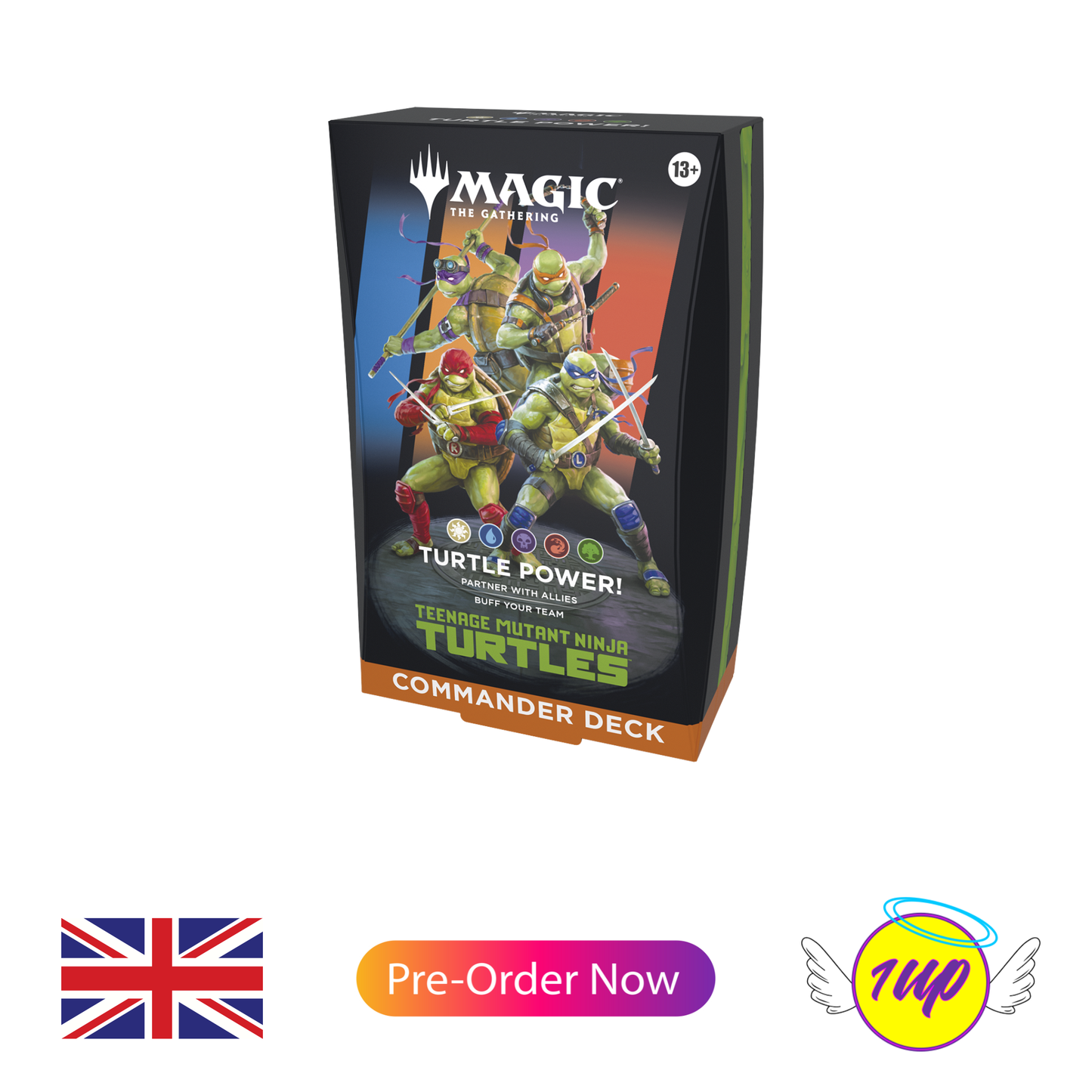 Magic The Gathering : Teenage Mutant Ninja Turtles : Turtle Power! Commander Deck (ENG)