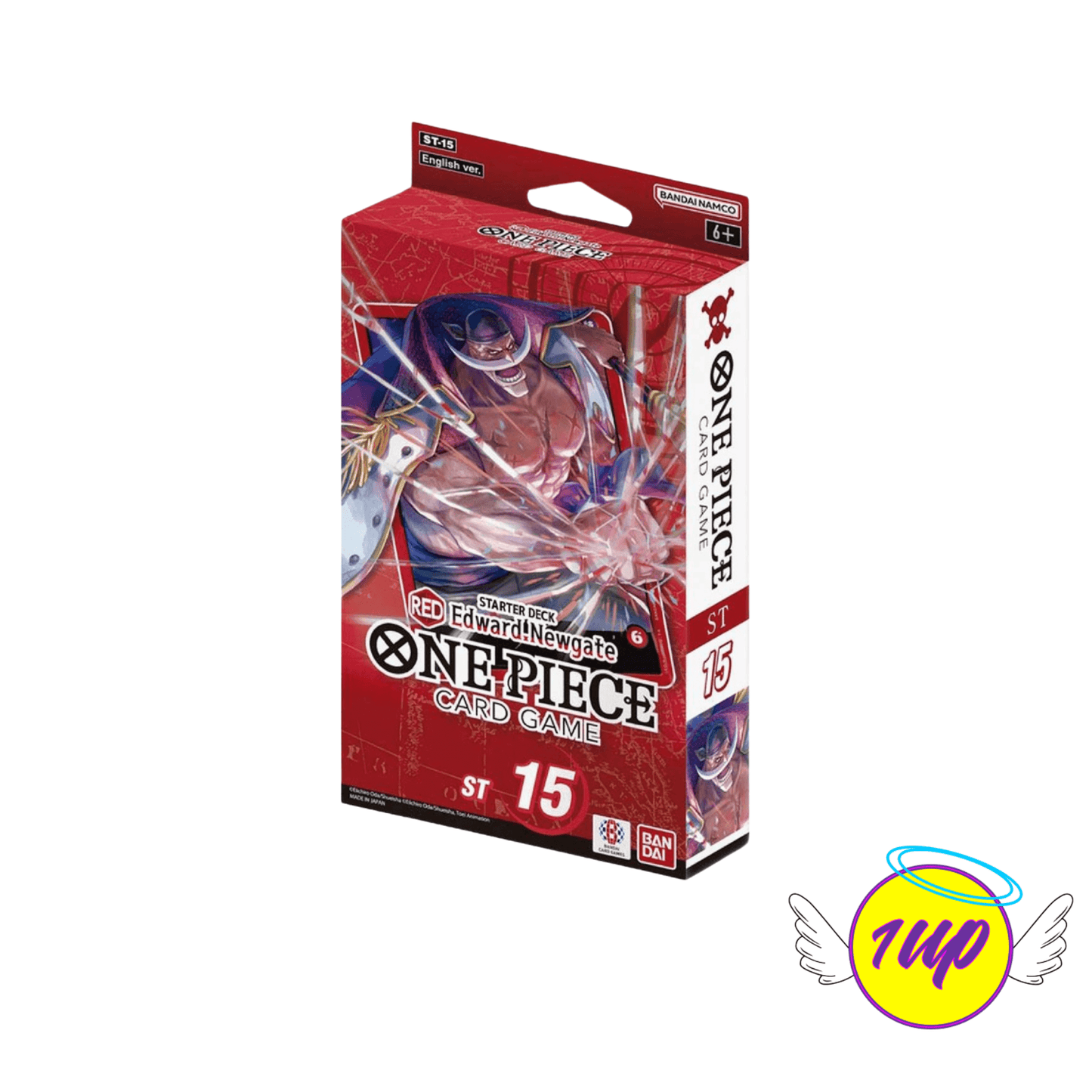 One Piece Card Game Starter Deck - Red Edward Newgate - [ST-15] (ENG) - 1UP