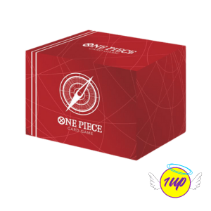 One Piece Clear Card Case Standard - Red (Bandai) - 1UP