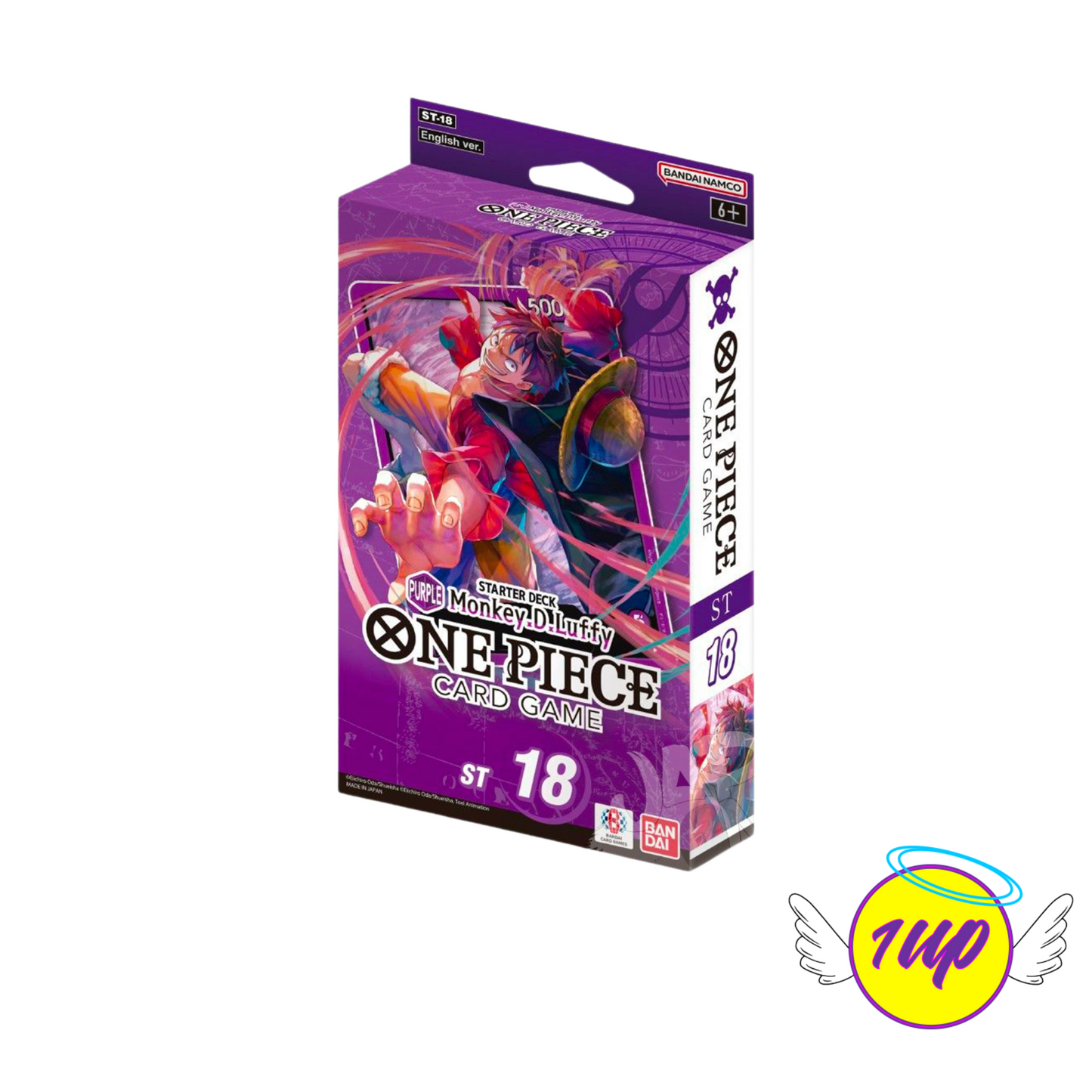 One Piece Card Game Starter Deck - Purple Monkey D. Luffy - [ST-18] (ENG)