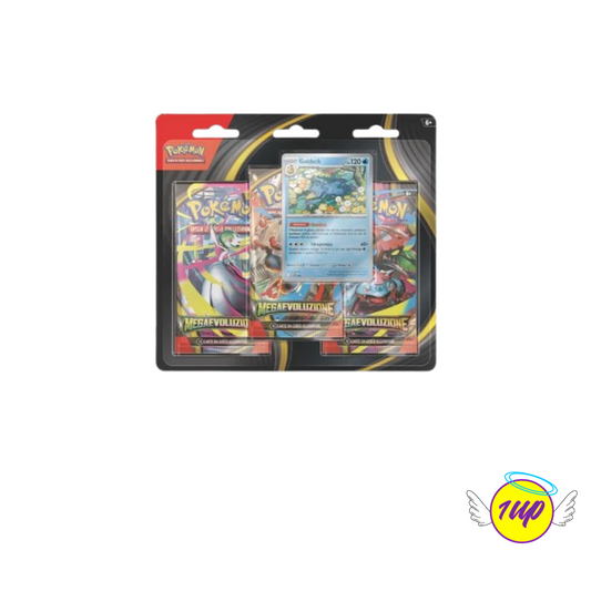 Pokemon Megaevoluzione : 3 Pack Blister : Golduck (ITA)