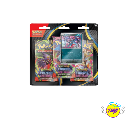 Pokemon Megaevoluzione : Fiamme Spettrali : 3 Pack Blister (ITA)