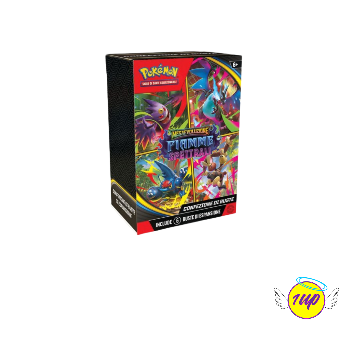 Pokemon Megaevoluzione : Fiamme Spettrali Bundle 6 Buste (ITA)