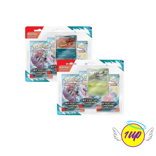 Pokemon SV09 Scarlatto e Violetto Avventure Insieme 3 Pack Blister (ITA)