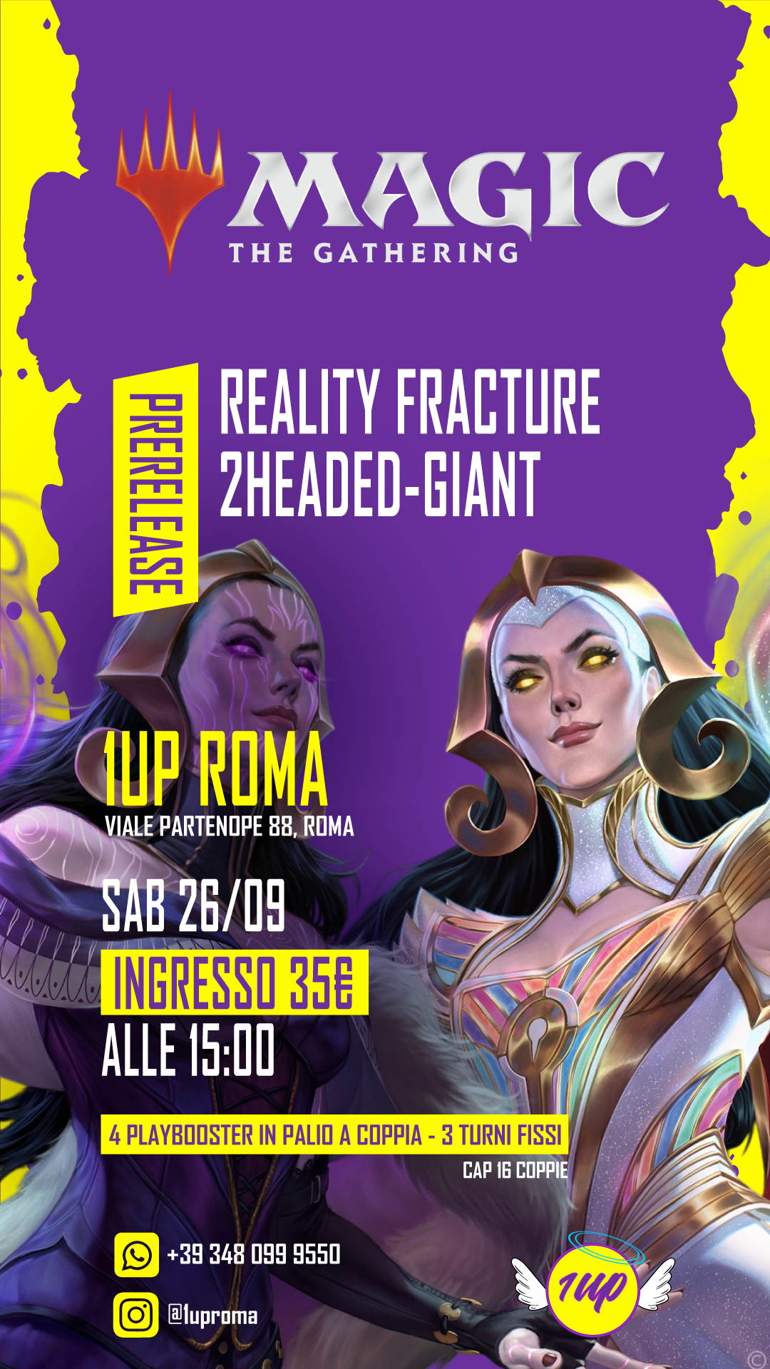 MTG Prerelease Reality Fracture  Two-Headed Giant : Sabato 26/09 Ore 15:00