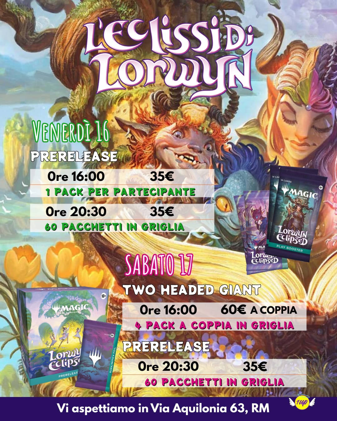 Prerelease Lorwyn 17 Gennaio 1Up Roma