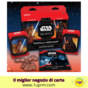 Star Wars Unlimited - Scintilla Di Ribellione : Starter Per 2 Giocatori (ITA) - 1UP