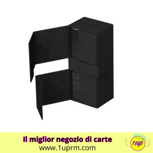 Twin Flip`n`Tray 266+ Xenoskin Black (Ultimate Guard) - 1UP