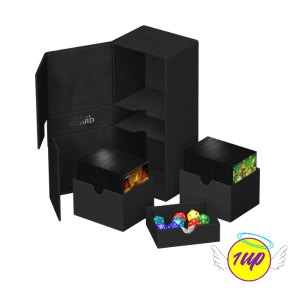 Twin Flip`n`Tray 266+ Xenoskin Black (Ultimate Guard) - 1UP