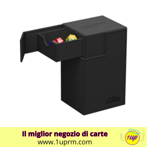 Twin Flip`n`Tray 80+ Xenoskin Black (Ultimate Guard) - 1UP