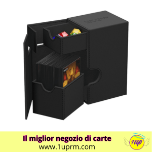 Twin Flip`n`Tray 80+ Xenoskin Black (Ultimate Guard) - 1UP