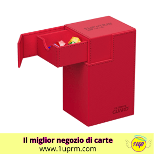 Twin Flip`n`Tray 80+ Xenoskin Red (Ultimate Guard) - 1UP