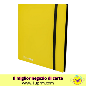 Ultra Pro Album 12 Tasche - PRO - Binder Eclipse - Lemon Yellow - 1UP