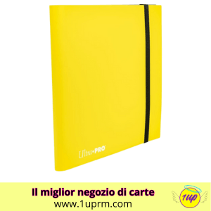 Ultra Pro Album 12 Tasche - PRO - Binder Eclipse - Lemon Yellow - 1UP