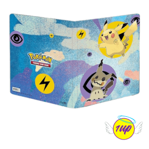 Ultra Pro Album Raccoglitore 180 Carte 10 Fogli 9 Tasche – Pikachu & Mimikyu - 1UP