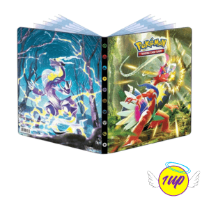 Ultra Pro Album Raccoglitore 252 Carte 14 Fogli 9 Tasche – Miraidon & Koraidon - 1UP