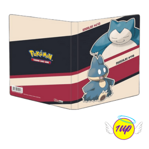 Ultra Pro Album Raccoglitore 80 Carte 12 Fogli 4 Tasche – Snorlax & Munchlax - 1UP