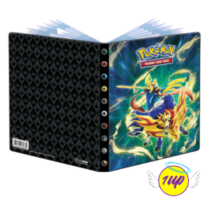 Ultra Pro Album Raccoglitore 80 Carte 12 Fogli 4 Tasche – Zacian & Zamazenta - 1UP