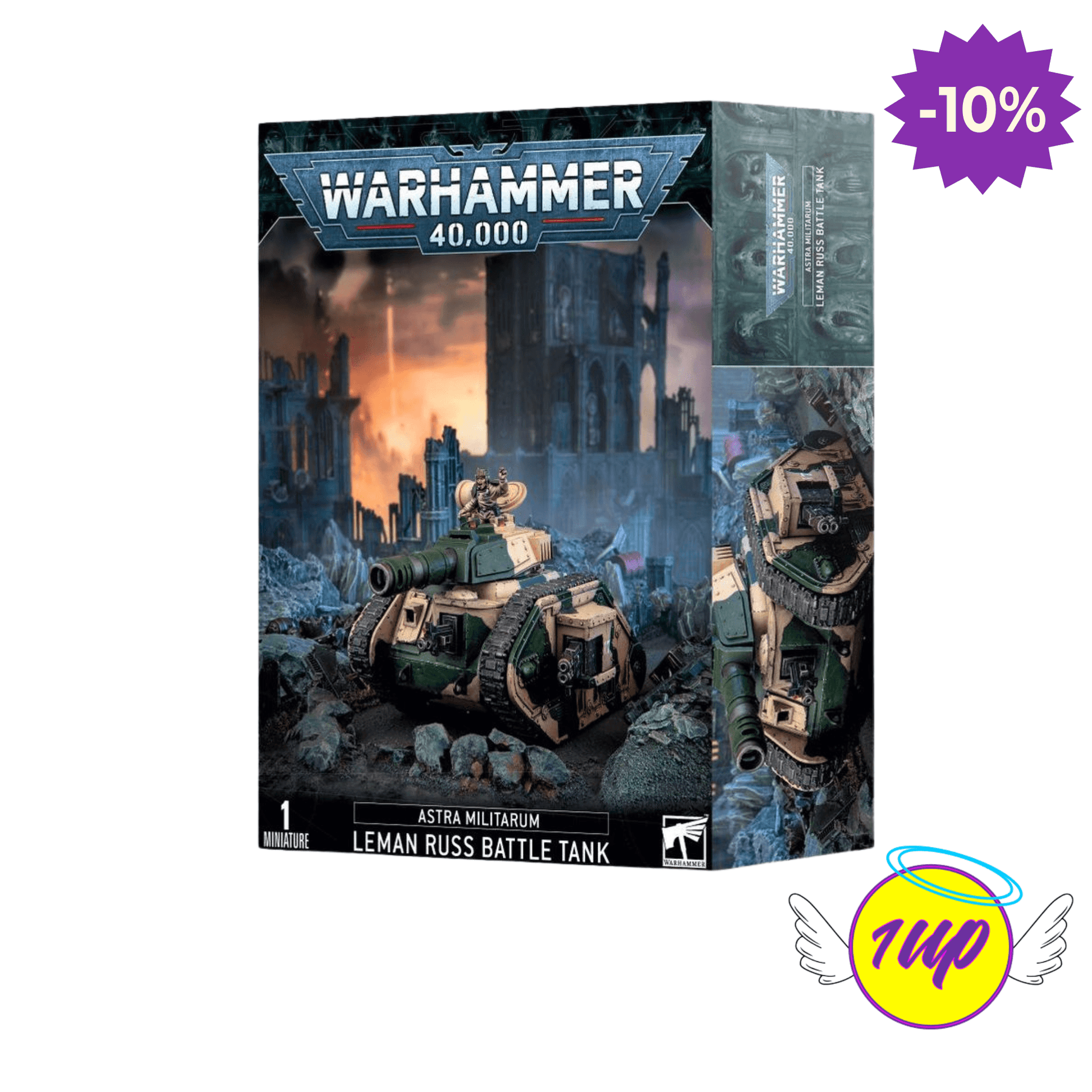 Warhammer 40,000 : Leman Russ Battle Tank (ENG) - 1UP