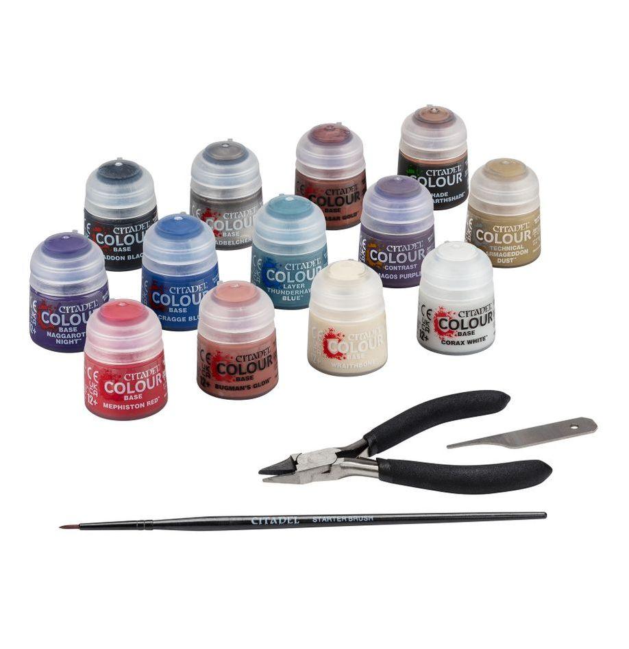 Warhammer 40,000 : Paints + Tools Set - 1UP