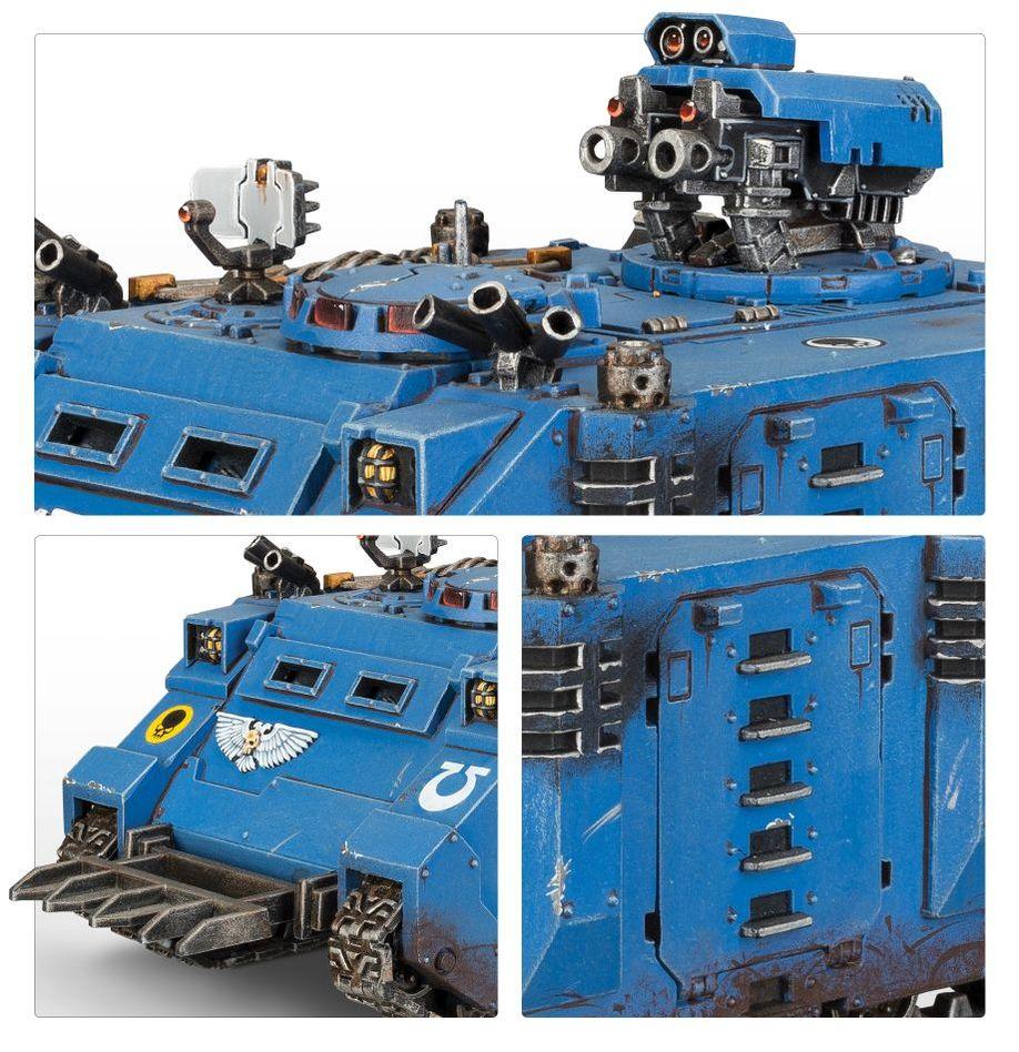 Warhammer 40,000 : Space Marines Razorback - 1UP