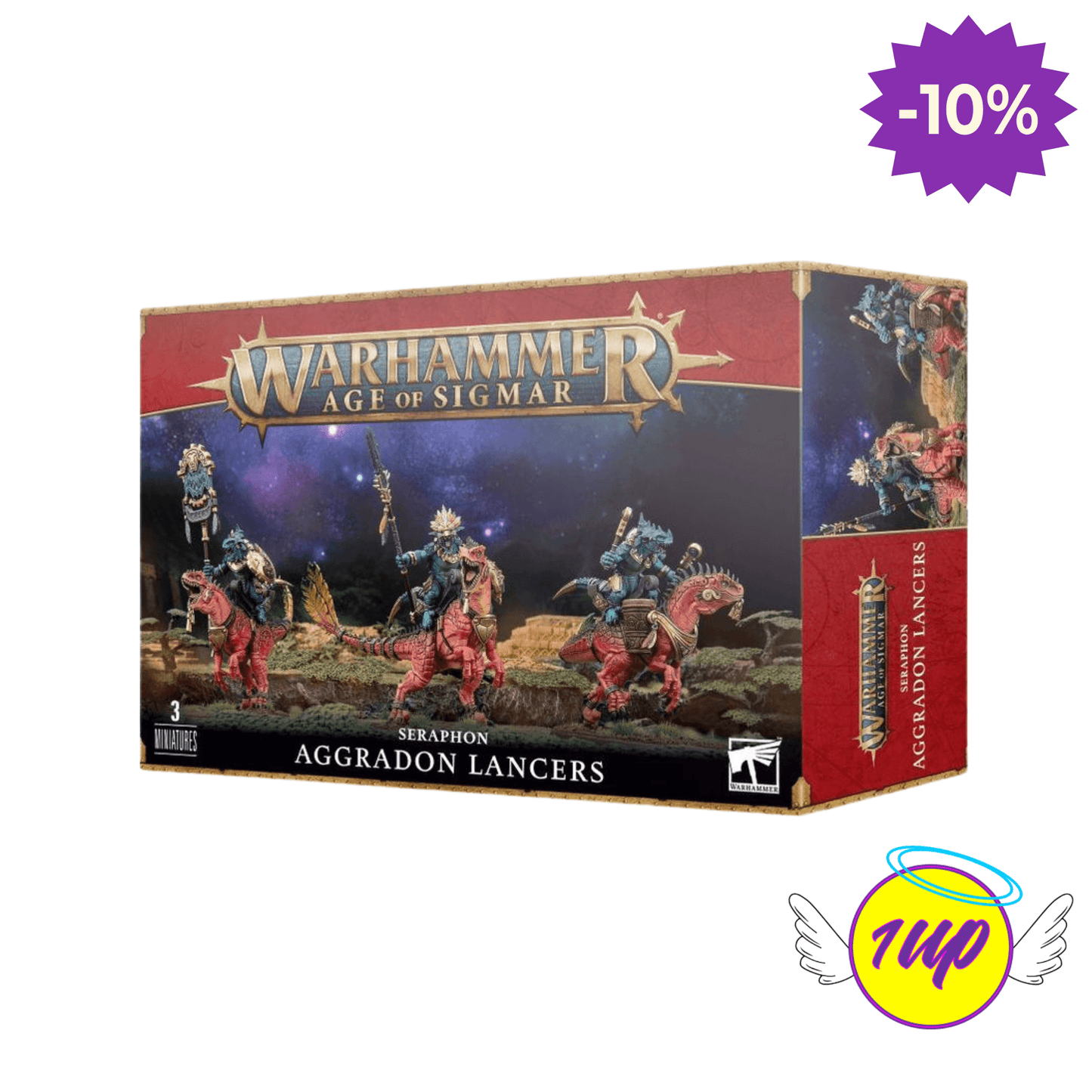 Warhammer Age Of Sigmar : Aggradon Lancers (ENG) - 1UP