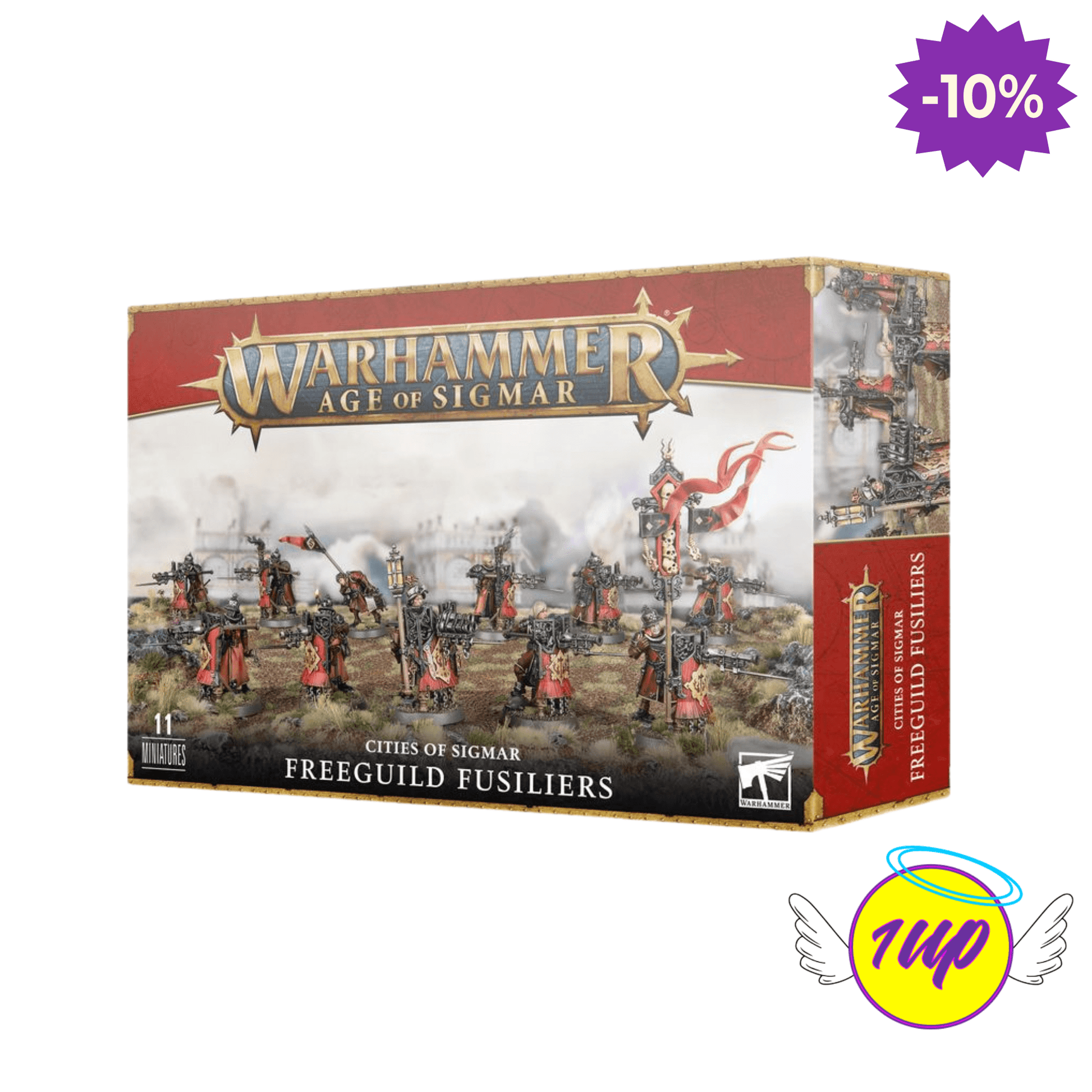 Warhammer Age Of Sigmar : Freeguild Fusiliers (ENG) - 1UP