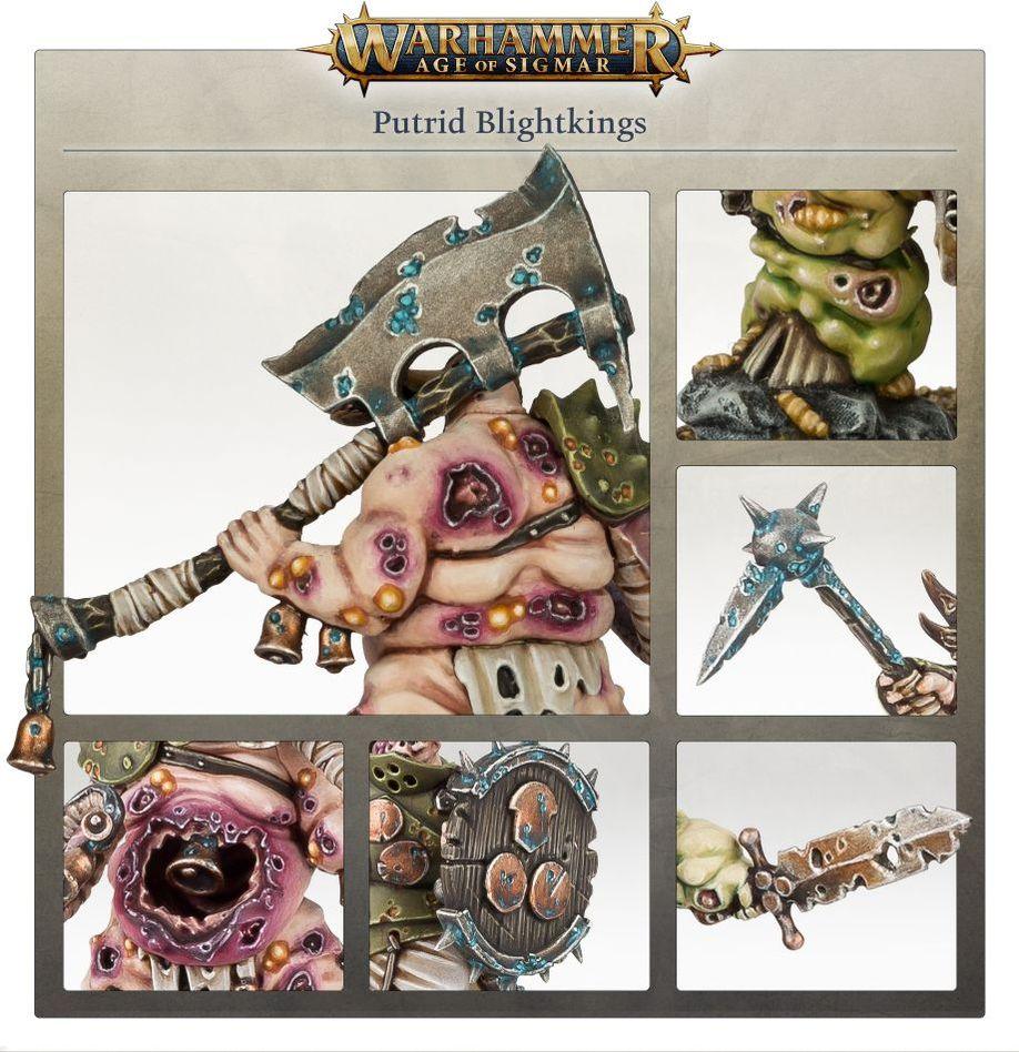 Warhammer Age Of Sigmar : Maggotkin Of Nurkle Putrid Blightkings (ENG) - 1UP