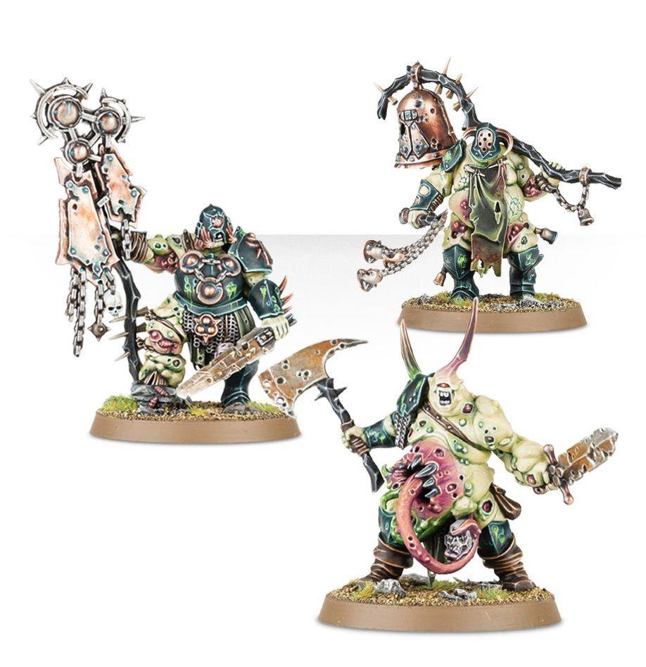 Warhammer Age Of Sigmar : Maggotkin Of Nurkle Putrid Blightkings (ENG) - 1UP