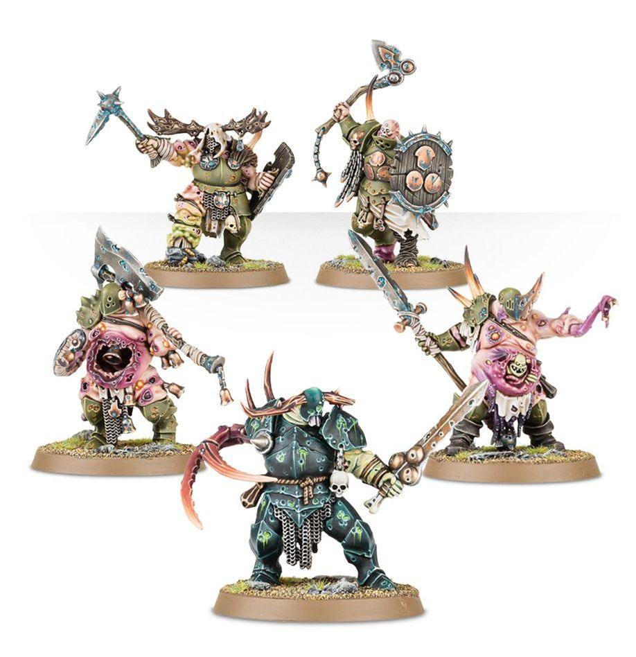 Warhammer Age Of Sigmar : Maggotkin Of Nurkle Putrid Blightkings (ENG) - 1UP