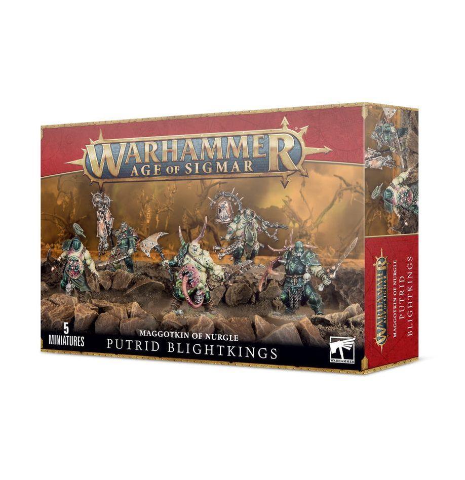 Warhammer Age Of Sigmar : Maggotkin Of Nurkle Putrid Blightkings (ENG) - 1UP
