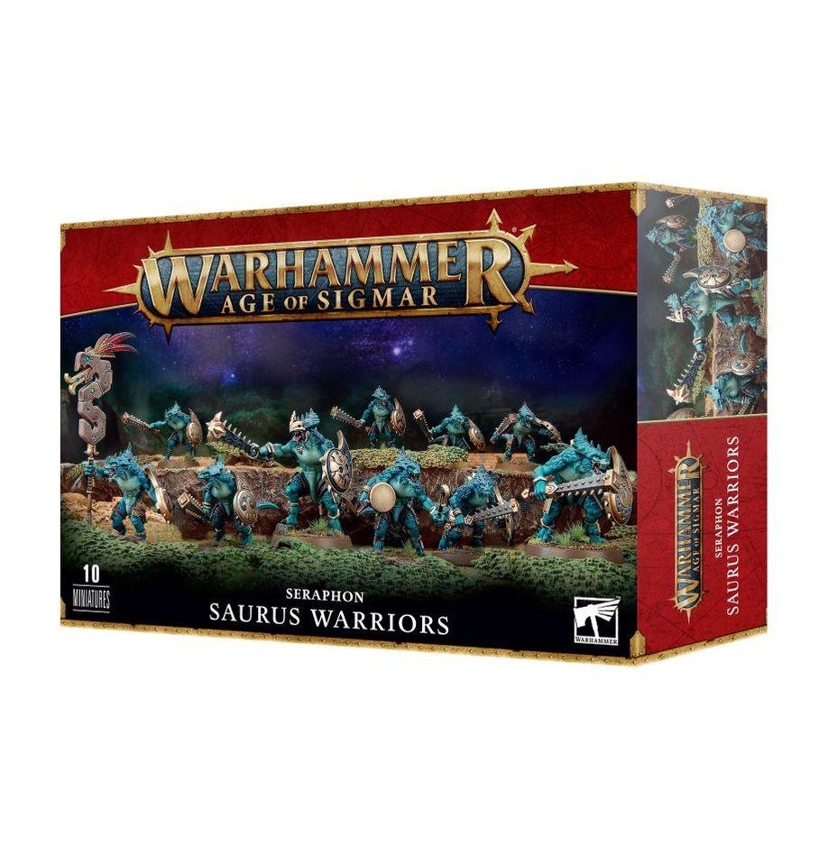 Warhammer Age Of Sigmar : Seraphon Saurus Warriors (ENG) - 1UP