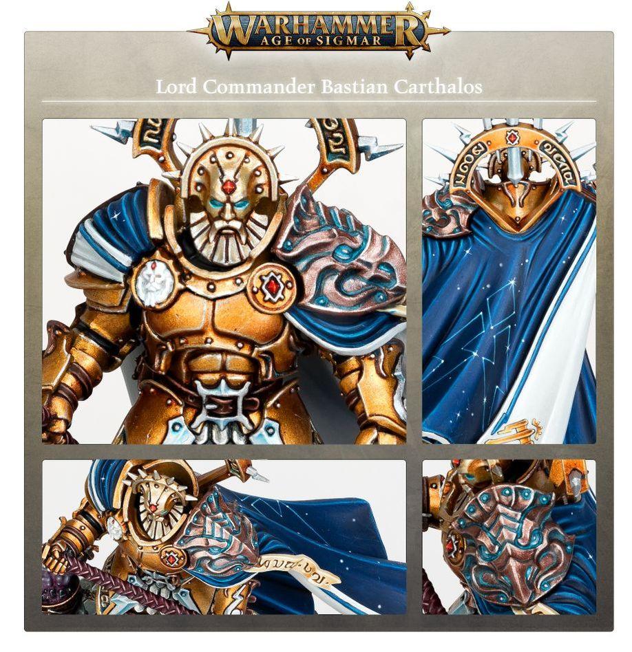 Warhammer Age Of Sigmar : Stormcast Eternals Lord - Commander Bastian Carthalos - 1UP
