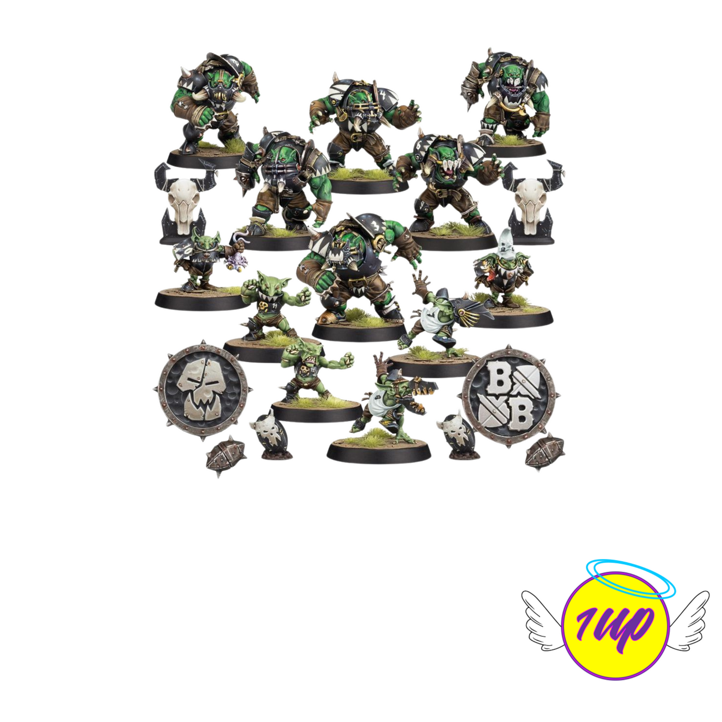 Warhammer Blood Bowl : Black Orc Blood Bowl Team The Thunder Valley Greenskins (ENG)