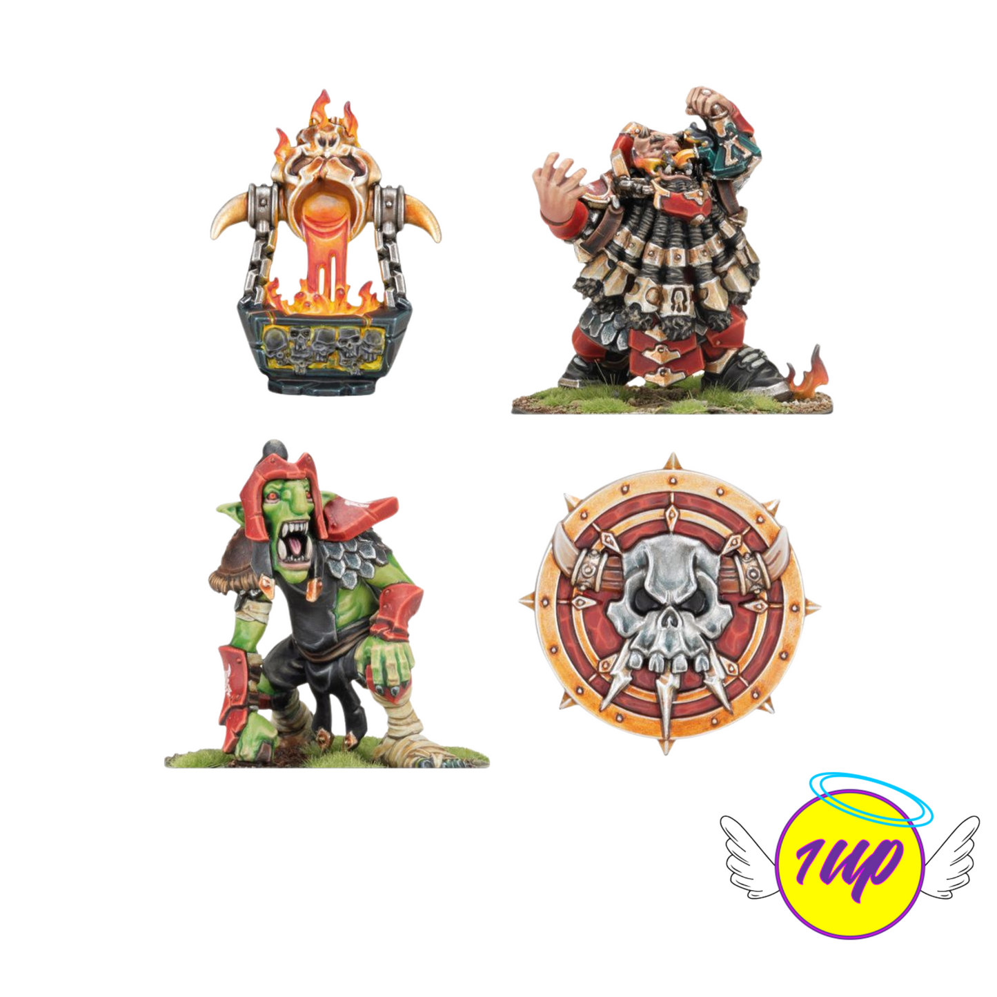 Warhammer Blood Bowl : Chaos Dwarf Blood Bowl Team : The Zharr-Naggrund Ziggurats (ENG)