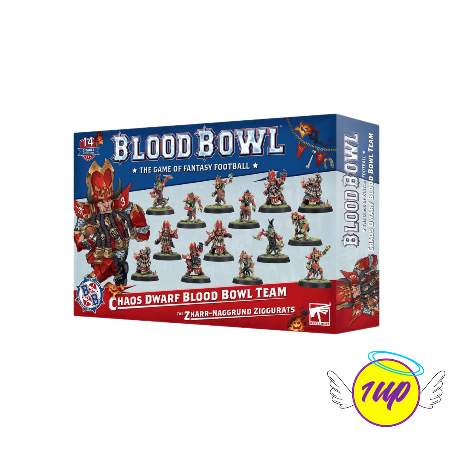 Warhammer Blood Bowl : Chaos Dwarf Blood Bowl Team : The Zharr-Naggrund Ziggurats (ENG)