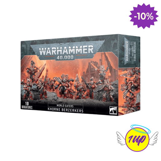 Warhammer 40,000 : World Eaters Khorne Berzerkers (ENG) - 1UP