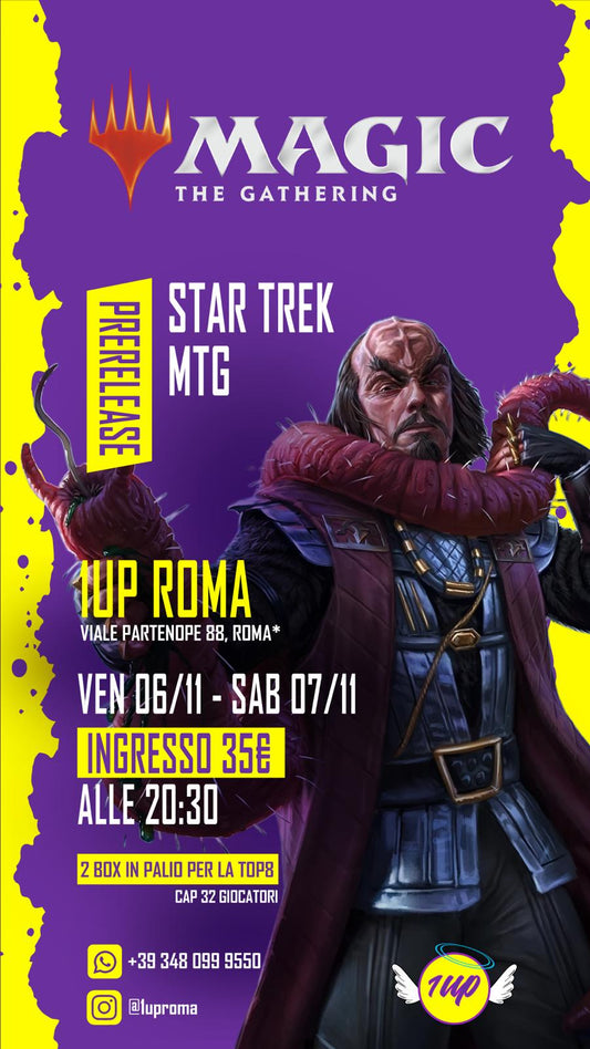 MTG Prerelease Star Trek : Venerdì 06/11 - Sabato 07/11 Ore 20:30